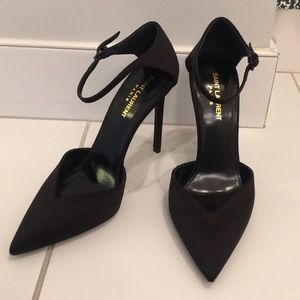 Brand new, worn once genuine YSL heels
